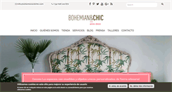 Desktop Screenshot of bohemianandchic.com