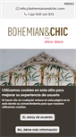 Mobile Screenshot of bohemianandchic.com